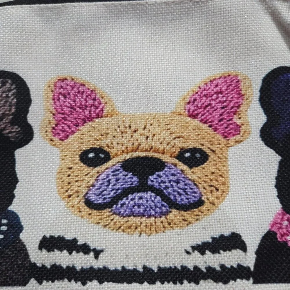 French Bulldog Zipper Pouch